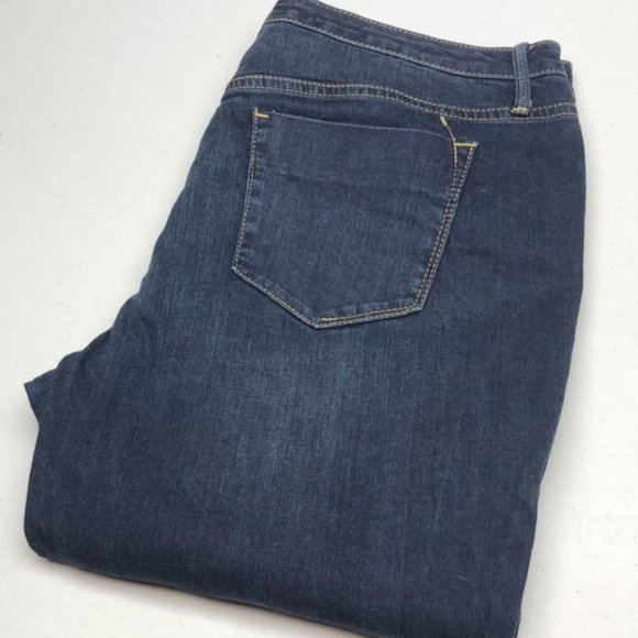 LIKE NEW WASSIMO CURVY HIGH-RISE SKINNY JEANS 14/32x31 ⭐ - Picture 1 of 10